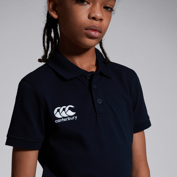 Junior Unisex Waimak Polo Shirt Navy