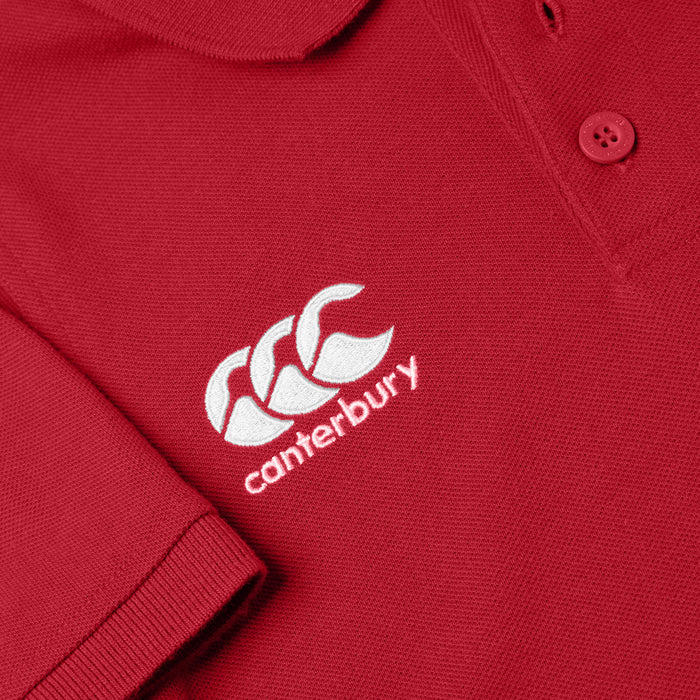 Junior Unisex Waimak Polo Shirt Red