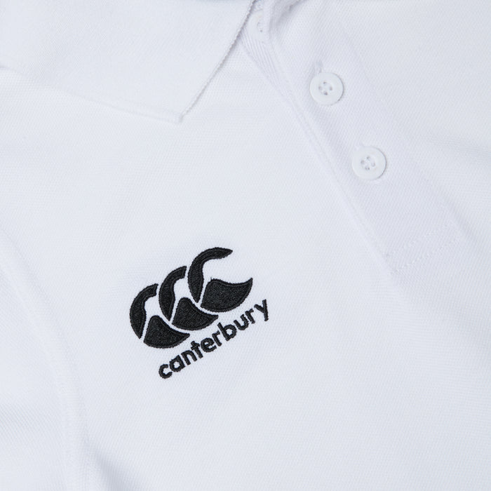 Junior Unisex Waimak Polo Shirt White