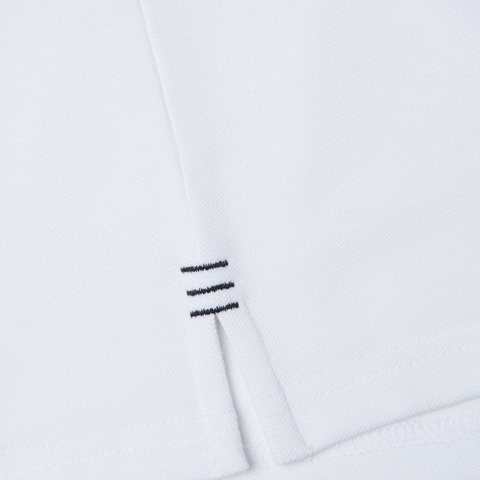 Junior Unisex Waimak Polo Shirt White