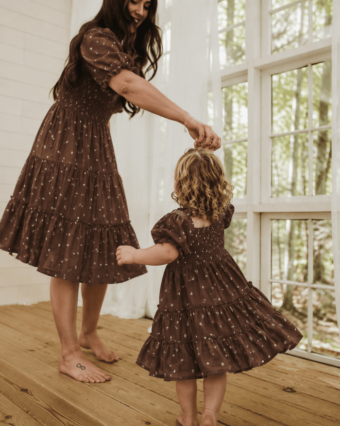 Katherine Dress - Chestnut Blossom product_type - Bailey's Blossoms