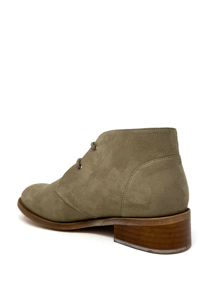 Katie Bootie in Taupe Suede from Novacas
