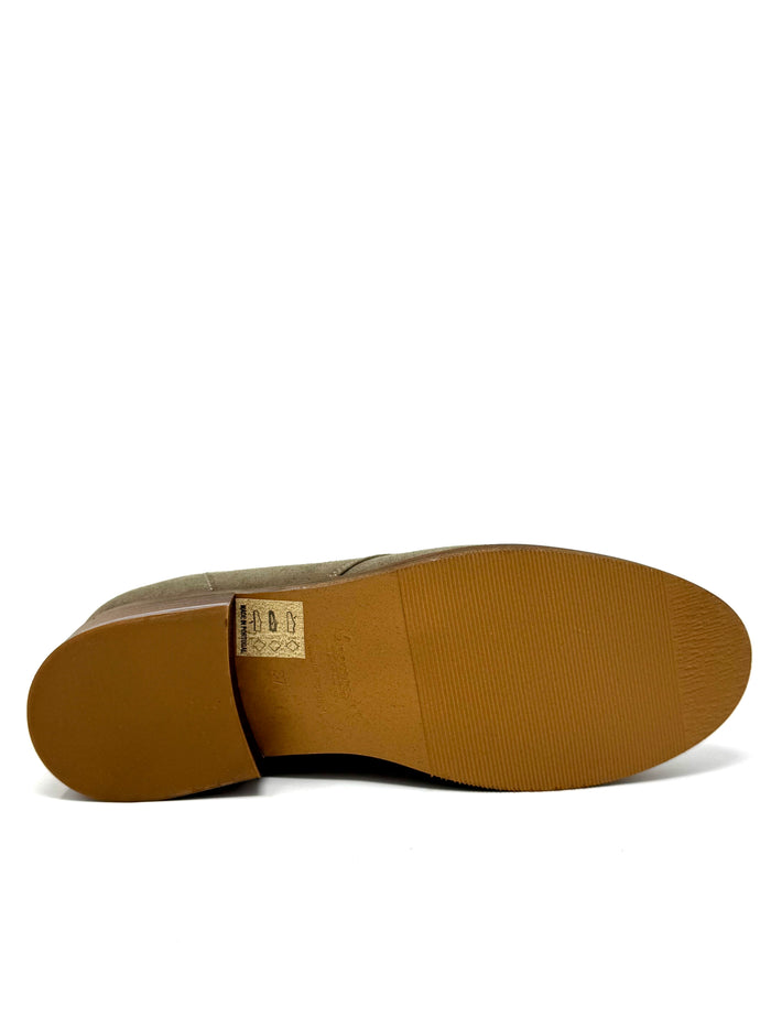 Katie Bootie in Taupe Suede from Novacas