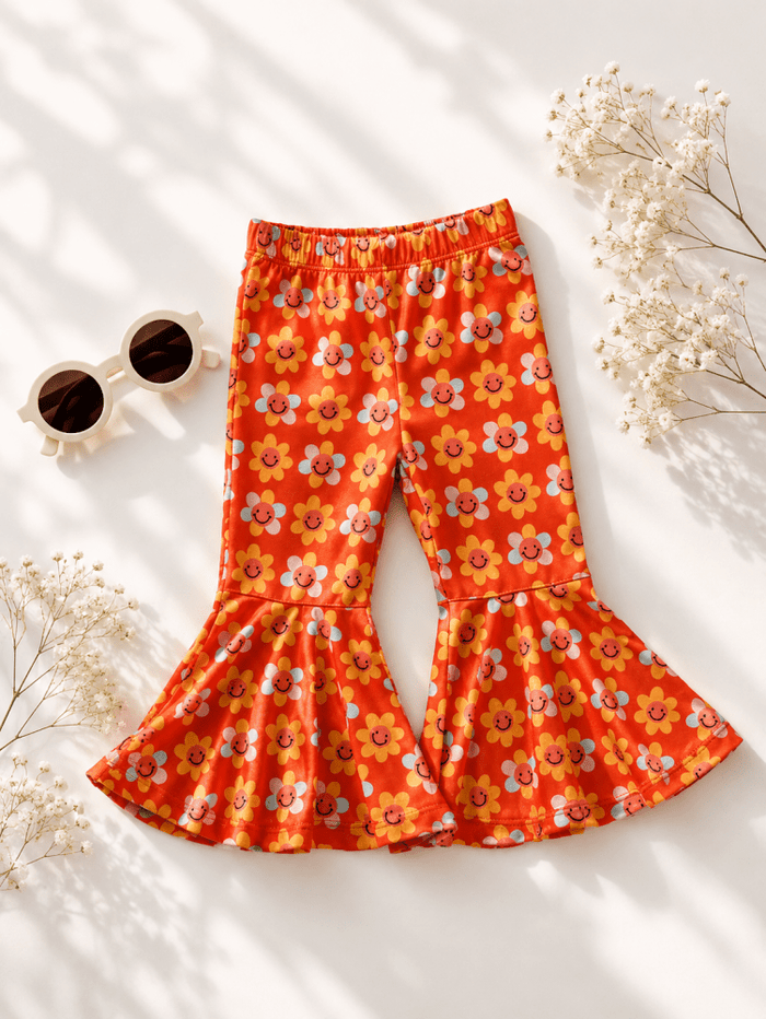 Keely Exaggerated Bell Bottoms - Flower Power product_type - Bailey's Blossoms