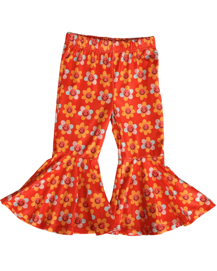 Keely Exaggerated Bell Bottoms - Flower Power product_type - Bailey's Blossoms