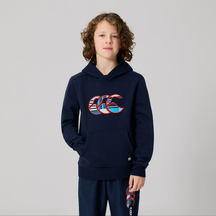 Kids Uglies Logo Hoodie Navy