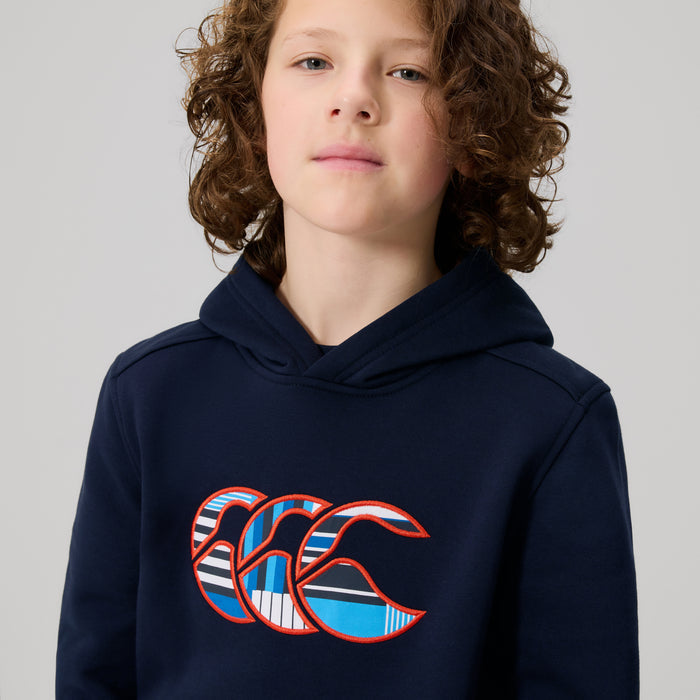 Kids Uglies Logo Hoodie Navy