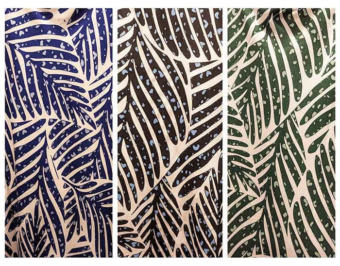 Kiko Leaf Long Strap Dress