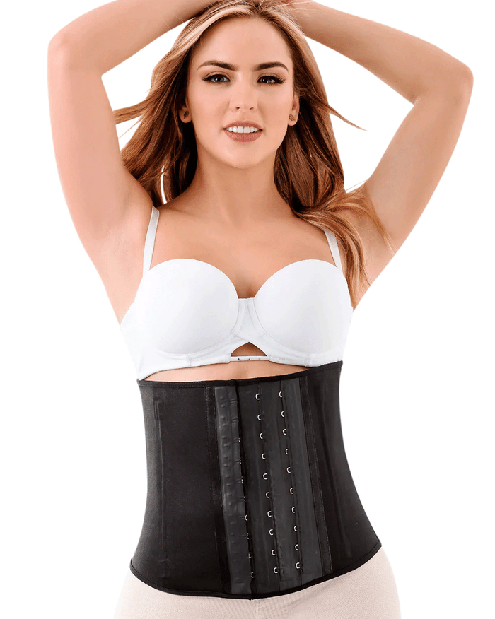 Laty Rose Latex Waist Trainer Cincher 3 Rows Of Hooks