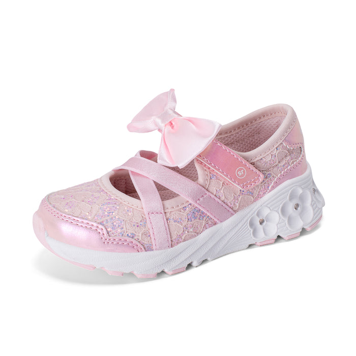 Lighted Flora Sneaker - Little Kid Blush