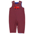 Little Plaid Firetruck - Reversible John-John
