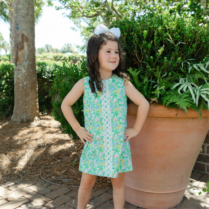 Liza Dress - Pagoda Gardens