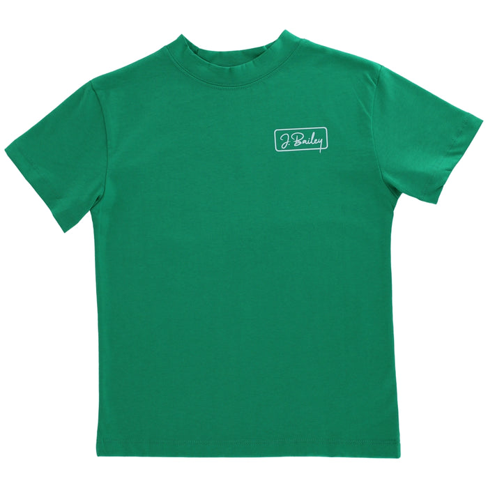 Logo Tee - Sailboat on Green