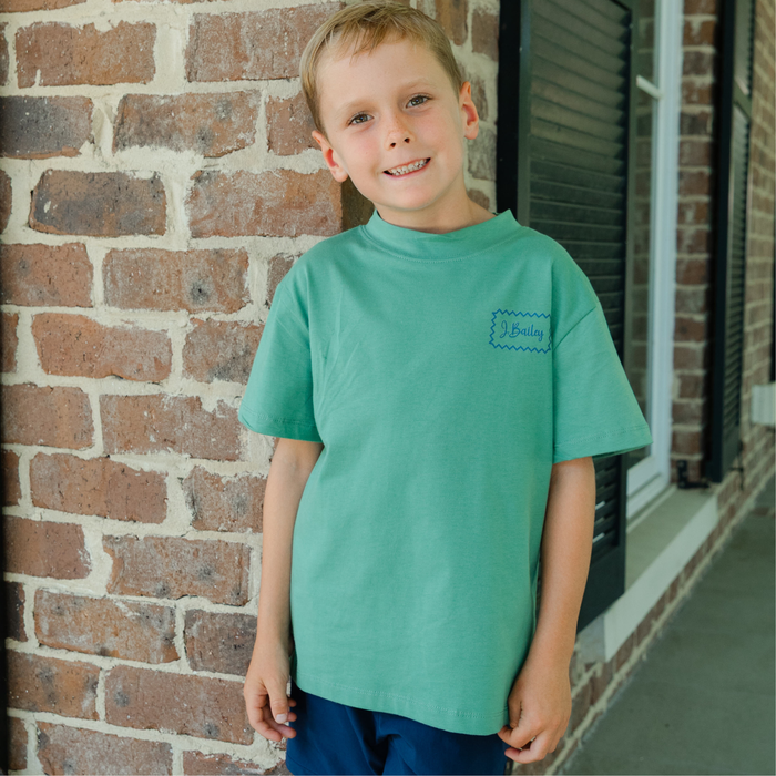 Logo Tee - Sharks on Sage