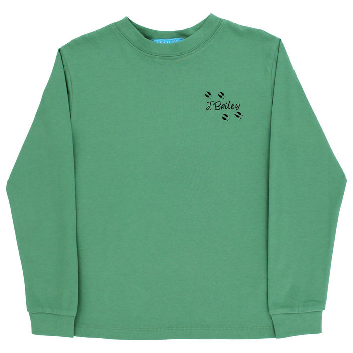 Long Sleeve Logo Tee - Buck/Sage