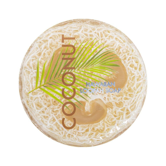 Loofah Soap – Coconut with Sea Salt & Kukui Oil