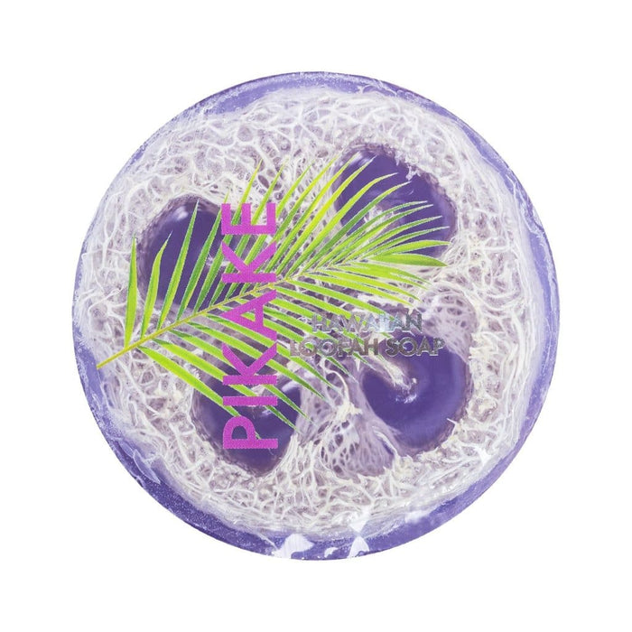 Loofah Soap – Pikake with Sea Salt & Kukui Oil
