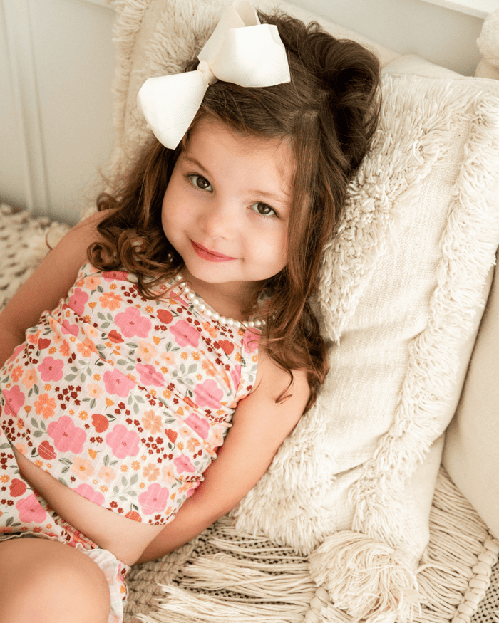 Luna Top & Bloomer Set - Harvest Bloom product_type - Bailey's Blossoms