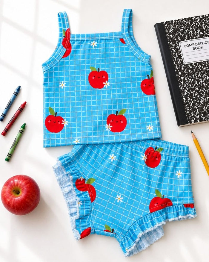 Luna Top & Bloomer Set - Teacher's Pet product_type - Bailey's Blossoms