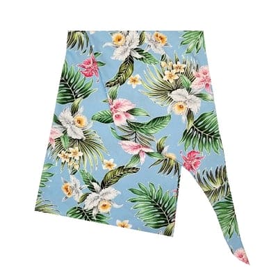 Made In Hawaii Hawaiian Orchid Sarong Large LMH179