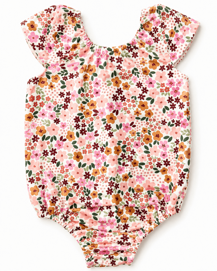 Maggie Cap Sleeve Leotard - Autumn Meadow product_type - Bailey's Blossoms