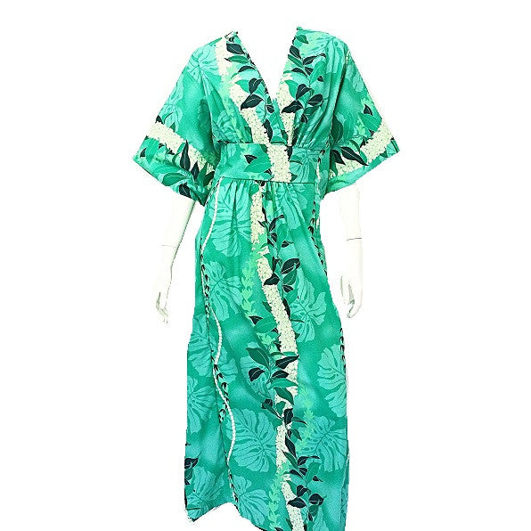 Maile Monstera Panel Caftan