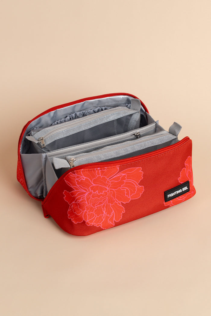 Makeup Bag - Ruby Classic Peony