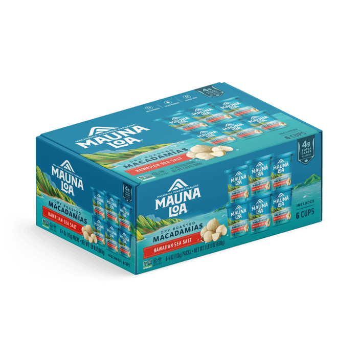 Mauna Loa Island Classics 6-Pack Original Dry Roasted