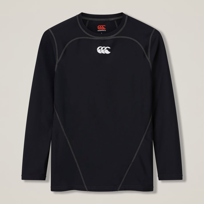Mens Baselayer Long Sleeve Top Black