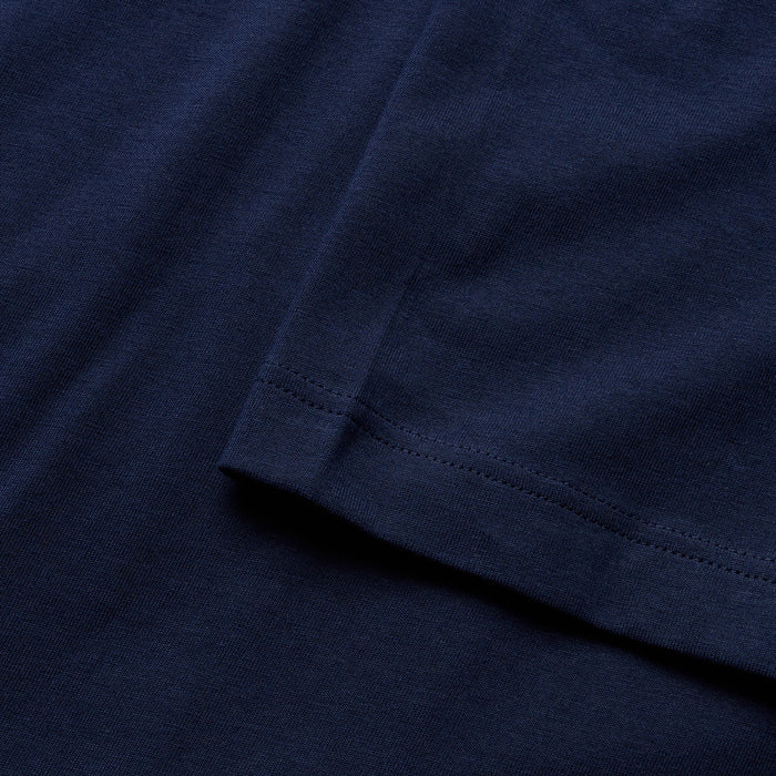 Mens CCC Cotton Logo Tee Navy
