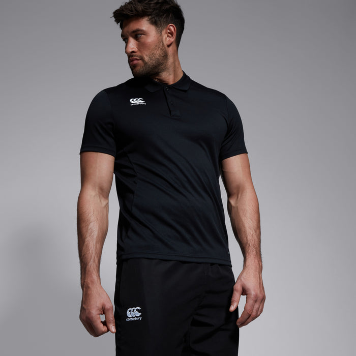 Mens Club Dry Polo Shirt Black
