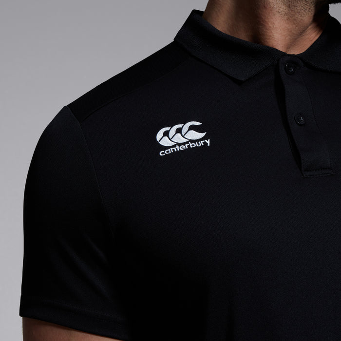 Mens Club Dry Polo Shirt Black