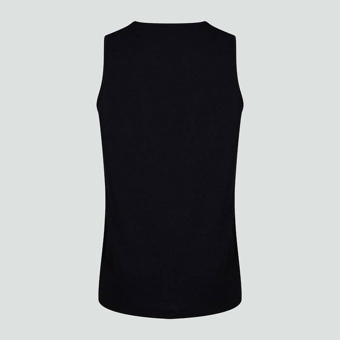 Mens Club Dry Singlet Black