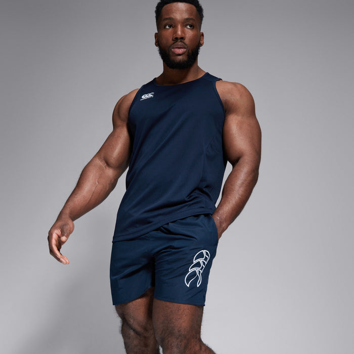 Mens Club Dry Singlet Navy