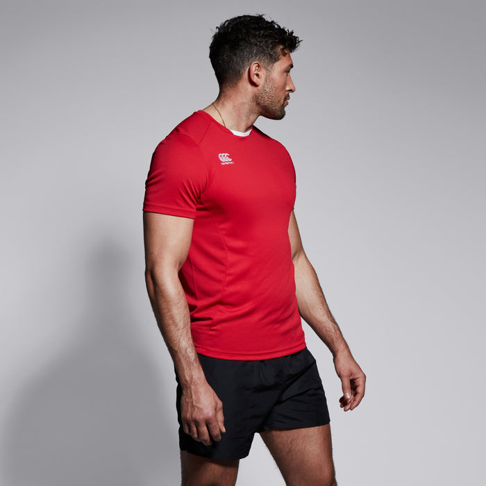 Mens Club Dry Tee Red