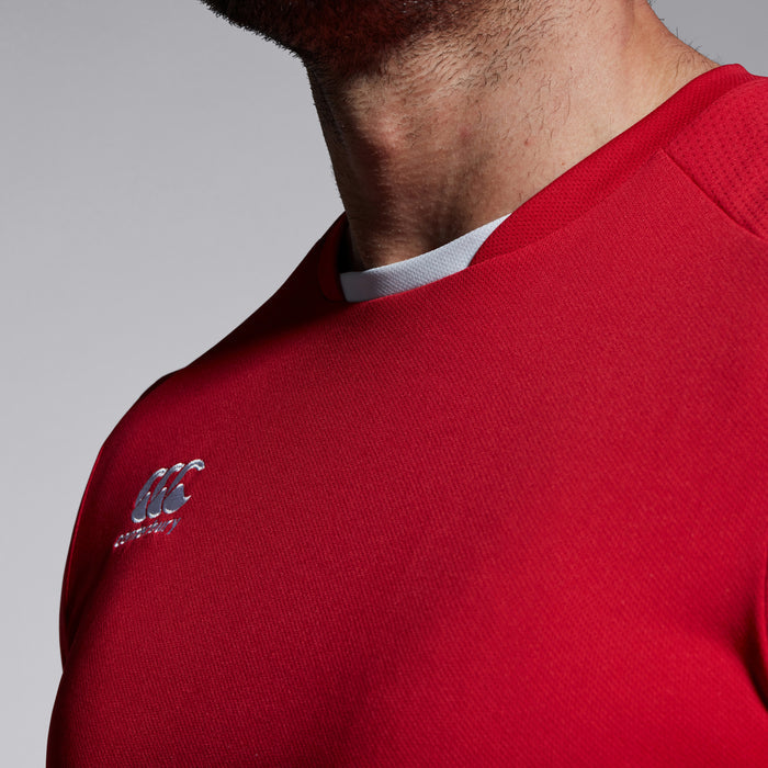 Mens Club Dry Tee Red