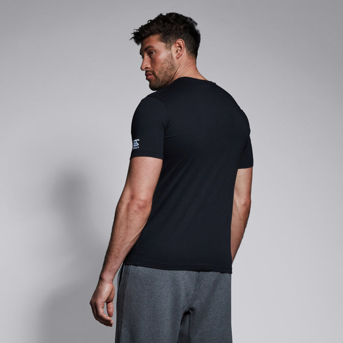 Mens Club Plain Tee Black