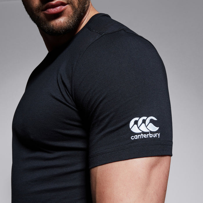 Mens Club Plain Tee Black