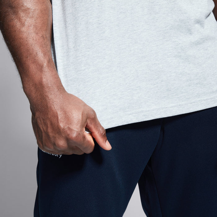 Mens Club Plain Tee Grey