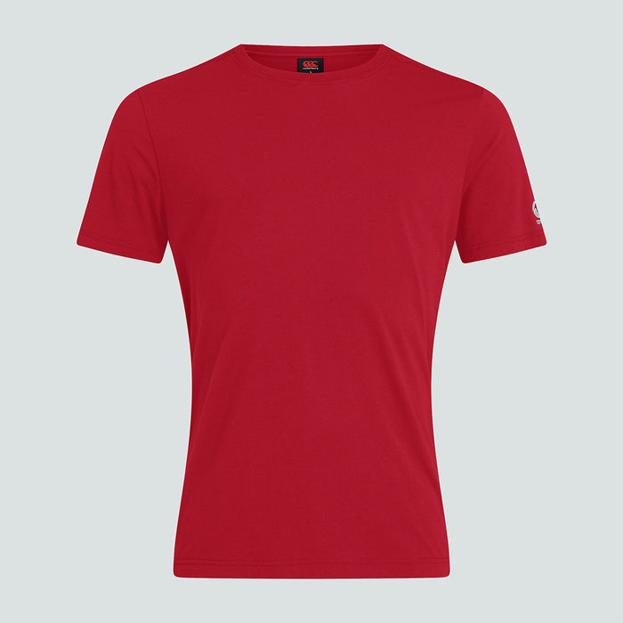Mens Club Plain Tee Red