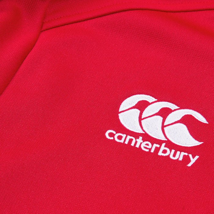 Men's Club Qz Mid Layer Training Top Red