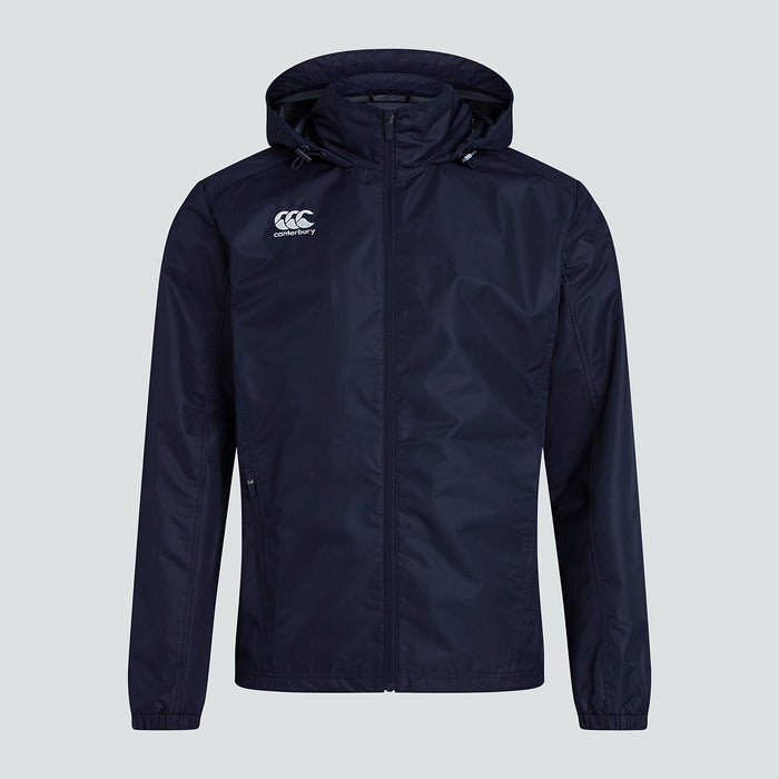 Mens Club Vaposhield Full Zip Rain Jacket Navy