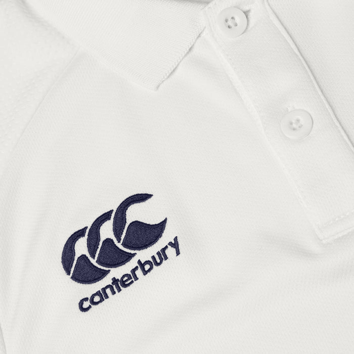 Mens Cricket Long Sleeved Polo Shirt Cream
