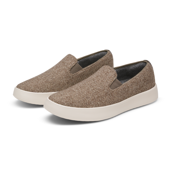 Men's Cruiser Slip On Tweed - Weathered Brown (Weathered White Sole)