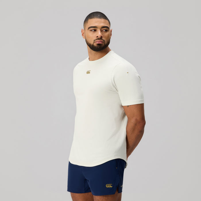 Mens Everest Dart Tech Tee White