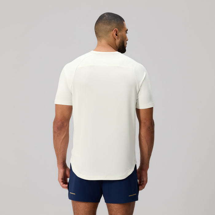 Mens Everest Dart Tech Tee White