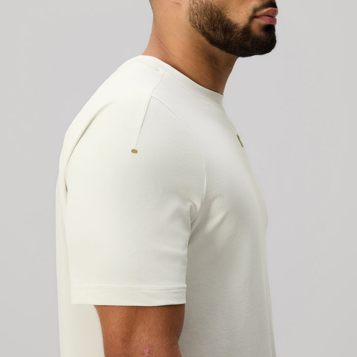 Mens Everest Dart Tech Tee White