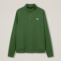 Mens Everyday 1/4 Zip Sweatshirt Green