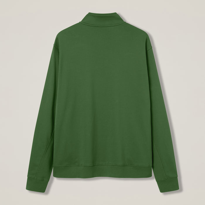 Mens Everyday 1/4 Zip Sweatshirt Green