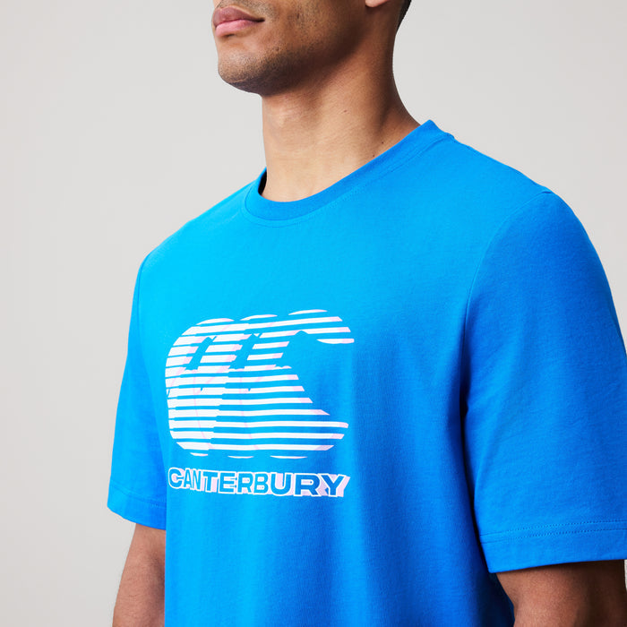 Mens Everyday Graphics Tee Blue
